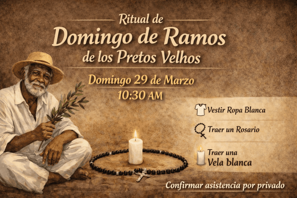 domingo ramos pretos velhos umbanda barcelona